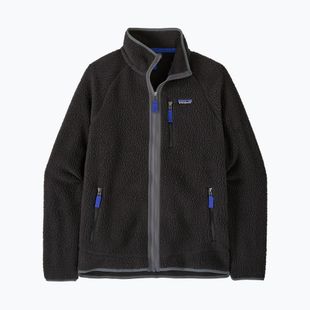 Кофта трекінгова чоловіча Patagonia Retro Pile black w/forge grey