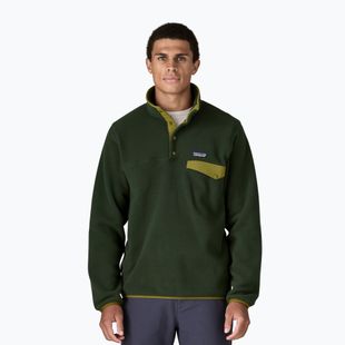 Кофта трекінгова чоловіча Patagonia LW Synch Snap-T P / O old growth green