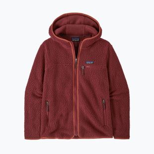 Кофта флісова жіноча Patagonia Retro Pile Hoody sequoia red