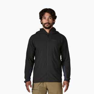 Чоловіча гібридна куртка Patagonia Nano-Air Ultralight Full-Zip Hoody чорна