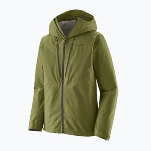 Куртка дощовик чоловіча Patagonia Triolet caper green