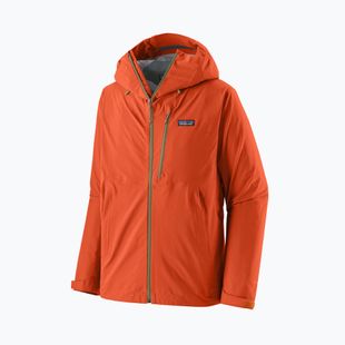 Куртка дощовик чоловіча Patagonia Granite Crest Rain coal orange