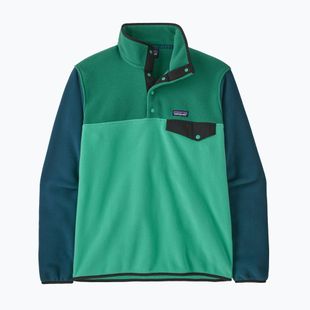 Кофта трекінгова чоловіча Patagonia LW Synch Snap-T P/O aqua stone