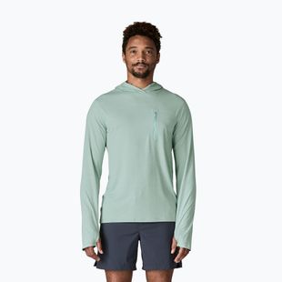 Кофта чоловіча Patagonia Capilene Cool Sun Hoody thermal blue/thin ice x-dye