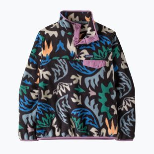 Кофта трекінгова жіноча Patagonia LW Synch Snap-T P/O kaleido/black