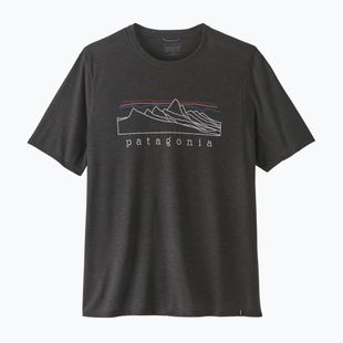 Футболка чоловіча Patagonia Cap Cool Trail Stratapeaks ink black