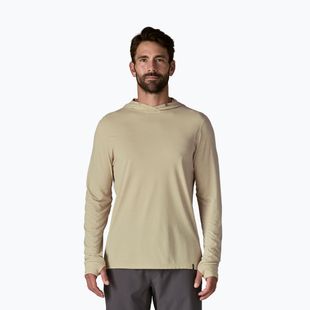 Кофта чоловіча Patagonia Capilene Ultra Hoody pumice/dyno white x-dye