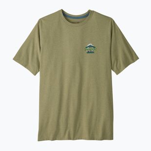 Футболка трекінгова чоловіча Patagonia Great Waves Responsibili Tee gumtree green