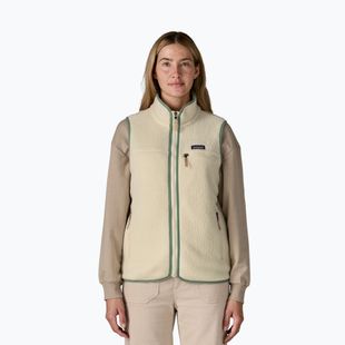 Жилет жіночий Patagonia Retro Pile natural w/ellwood green