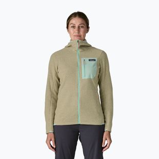 Кофта флісова жіноча Patagonia R1 Air Full-Zip Hoody weathered stone