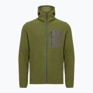 Кофта трекінгова чоловіча Patagonia R1 Air Full Zip Hoody caper green