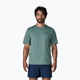 Футболка чоловіча Patagonia Capilene Cool Daily - Boardshort Logo blue sage/light blue sage x-dye