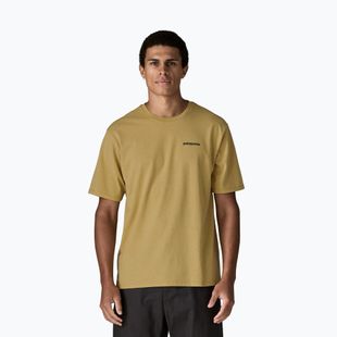 Футболка чоловіча Patagonia Flying Fish Responsibili Tee limestone yellow/heritage fitz