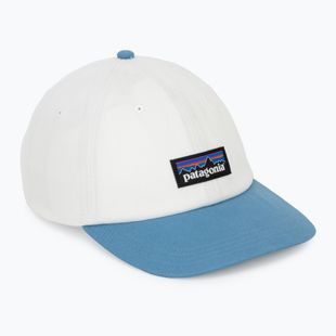 Кепка Patagonia P-6 Label Trad birch white w/shore blue