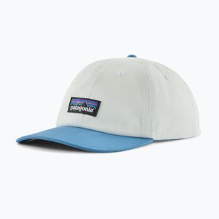 Кепка Patagonia P-6 Label Trad birch white w/shore blue