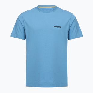 Футболка чоловіча Patagonia P-6 Logo shore blue