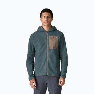 Кофта трекінгова чоловіча Patagonia R1 Air Full-Zip Hoody summit blue