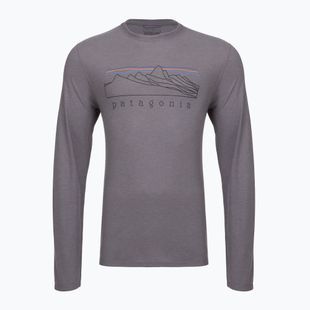 Лонгслів чоловічий Patagonia Cap Cool Trail Stratapeaks may grey