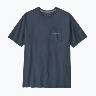 Футболка чоловіча Patagonia Boardshort Logo Pocket Responsibili summit blue