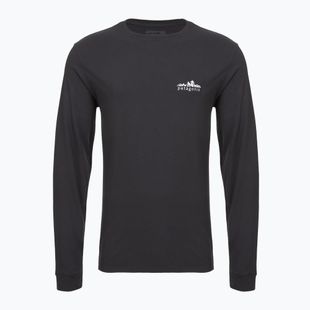 Лонгслів чоловічий Patagonia Fitz Roy Foothills LS ink black