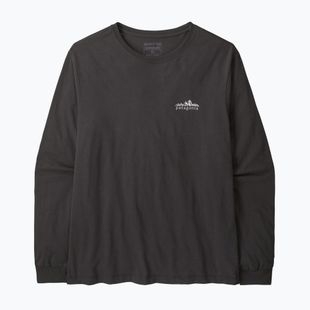 Лонгслів чоловічий Patagonia Fitz Roy Foothills LS ink black
