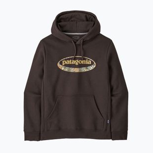 Кофта чоловіча Patagonia '95 Oval Logo Uprisal Hoody Den Brown: Heliotropic