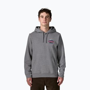 Кофта чоловіча Patagonia Great Waves Uprisal Hoody gravel heather