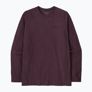 Лонгслів чоловічий Patagonia P-6 Logo Responsibili berry fig