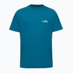 Футболка чоловіча Patagonia Fitz Roy Foothills glacial blue