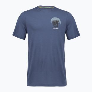 Футболка чоловіча Smartwool Lunar Bear Active SS Graphic Tee nightfall blue