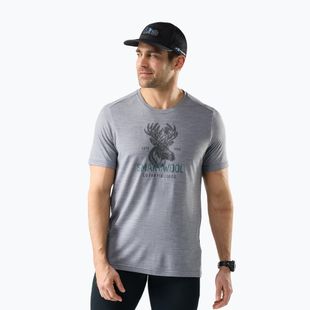 Футболка чоловіча Smartwool Moose Mode Active Graphic Tee SS light gray heather