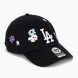 Кепка 47 Brand MLB Los Angeles Dodgers Flora CLEAN UP black