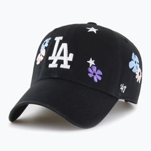 Кепка 47 Brand MLB Los Angeles Dodgers Flora CLEAN UP black