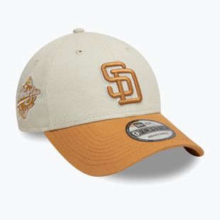 Бейсболка New Era WS Patch 9Forty San Diego Padres світло-бежева