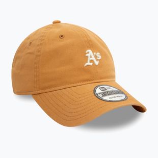 Бейсболка New Era Mini Washed 9Twenty Oakland Athletics темно-бежева