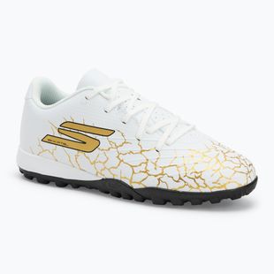 Кросівки футбольні дитячі SKECHERS Skx_1.5 Youth Jr TF white/gold