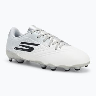Кросівки футбольні дитячі SKECHERS Razor 1.5 Youth Jr FG white/silver