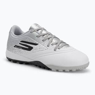 Кросівки футбольні дитячі SKECHERS Razor 1.5 Youth Jr TF white/silver