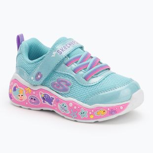 Кросівки дитячі SKECHERS Play Scene Fun Squad turquoise