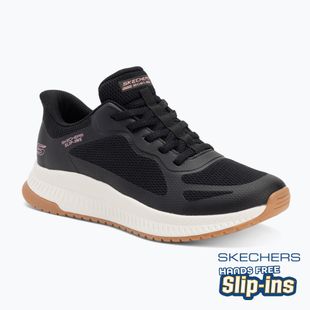 Кросівки жіночі SKECHERS Bobs Squad 4 Staple Look black