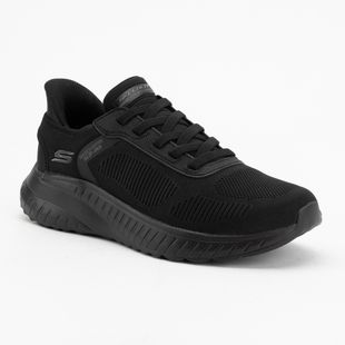 Кросівки чоловічі SKECHERS Bobs Squad Chaos Solid Step black