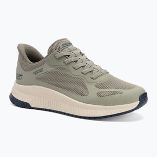Кросівки чоловічі SKECHERS Bobs Squad 4 olive