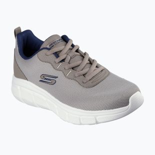 Кросівки чоловічі Skechers Bobs Sport B Flex Icy Edge taupe