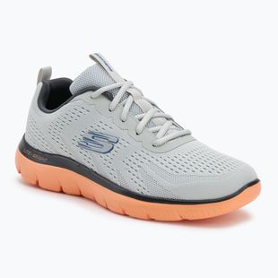 Кросівки чоловічі SKECHERS Summits Torre gray/orange