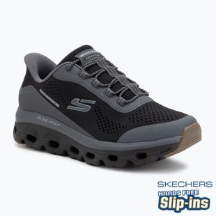 Кросівки чоловічі SKECHERS Glide-Step Sole Glover Peak black/charcoal