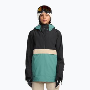 Куртка для сноуборду жіноча Volcom Harlan Pullover spruce green