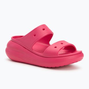 Шльопанці жіночі Crocs Classic Crush Sandal dragon fruit