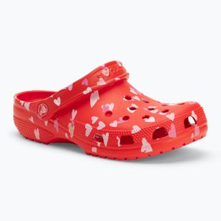 Шльопанці Crocs Classic Valentines Day Clog cherry red