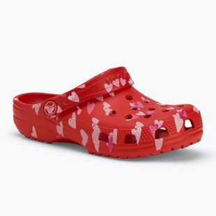 Шльопанці дитячі Crocs Classic Valentines Day Clog Kids cherry red