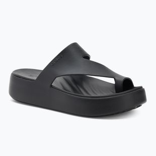 В'єтнамки жіночі Crocs Getaway Platform Toe Loop black